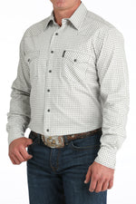 Cinch Mens Cream Modern Shirt order at boltranchstore.com