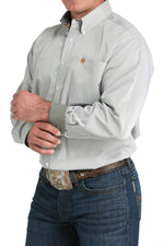 Cinch Mens Long Sleeve Olive Stripe Shirt Buy at Boltranchstore.com western wear