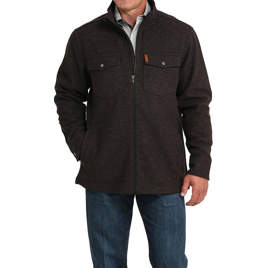 Cinch Mens Shirt Jacket in Brown buy at boltranchstore.com western wear