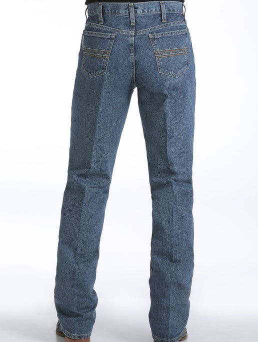 Cinch Silver Label Med Wash Mid Rise Straight Leg at boltranchstore.com mens western jeans riding western jean cowboyrodeo out fit family picture outfit 