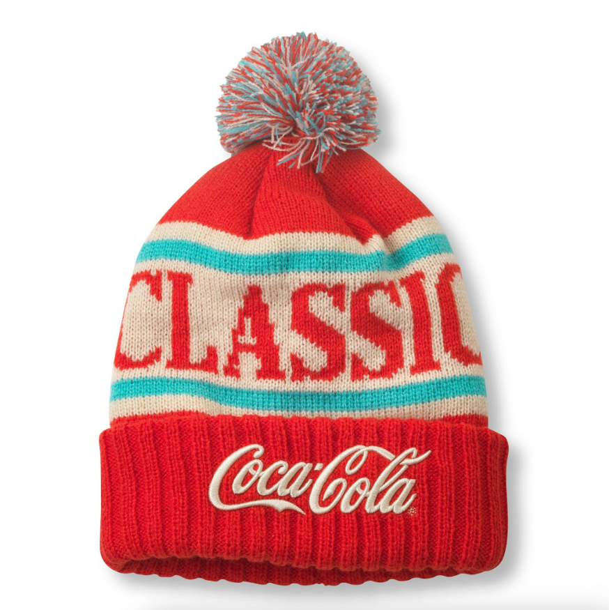 Coca Cola Pom Beanie American Needle winter hat bolt ranch store
