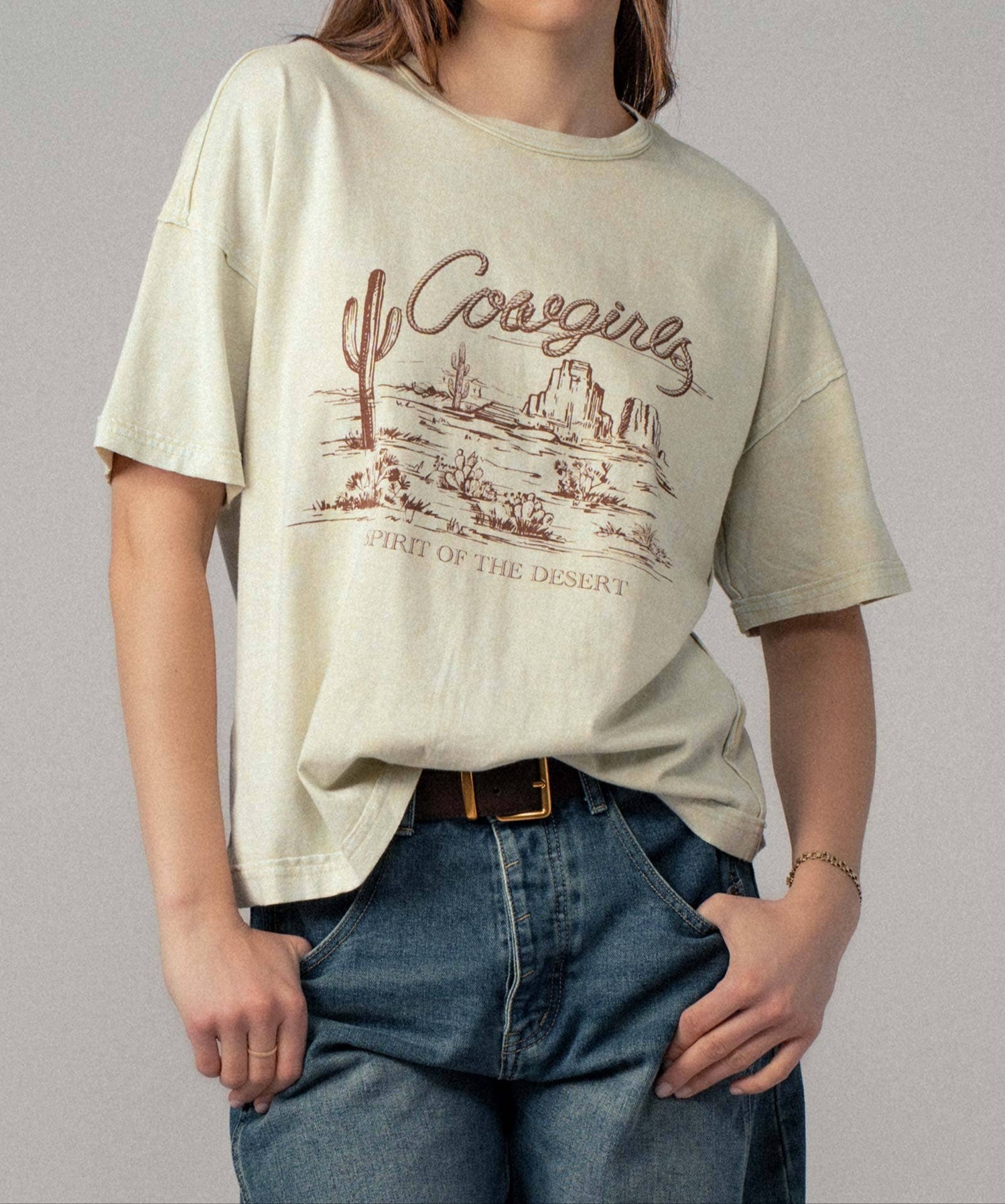 Cowgirls Spirit Of The Desert Tee Buy at Boltranchstore.com
