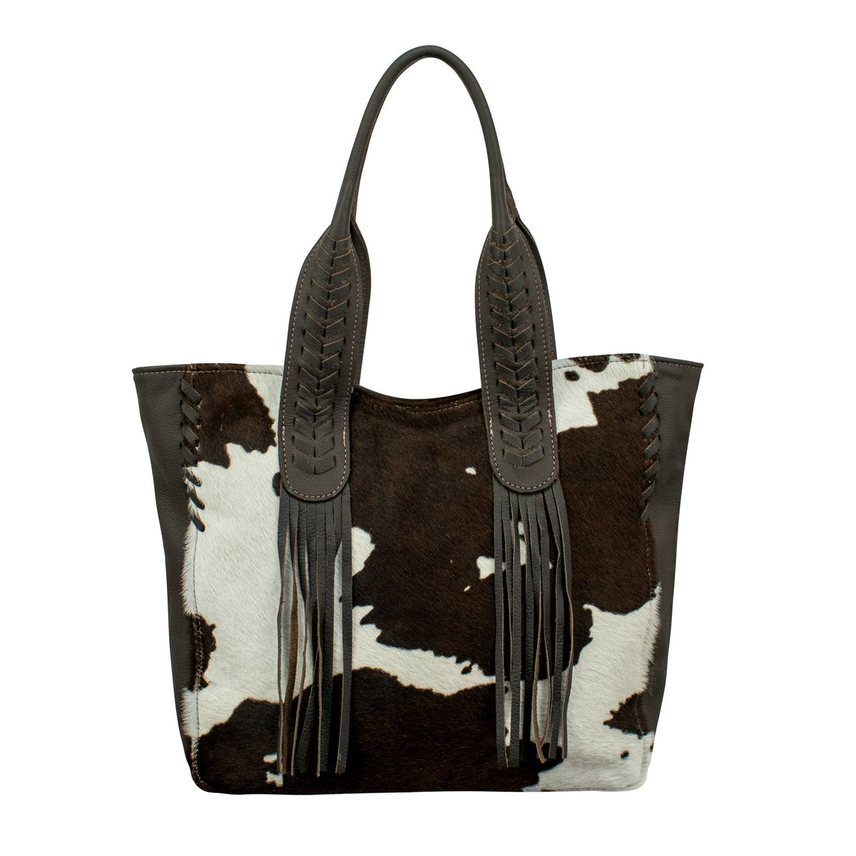Cowtown Large Zip Top Tote womens bag purse cowhide western fashion Boltranchstore.com Free Shipping