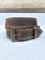 Crazy Horse Casual belt UNISEX leather brown belt traditional classic free shipping belt Boltranchstore.com 