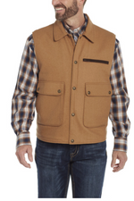 Cripple Creek Mens Wool Melton Vest
 Mens western vest Boltranchstore.com Free Shipping