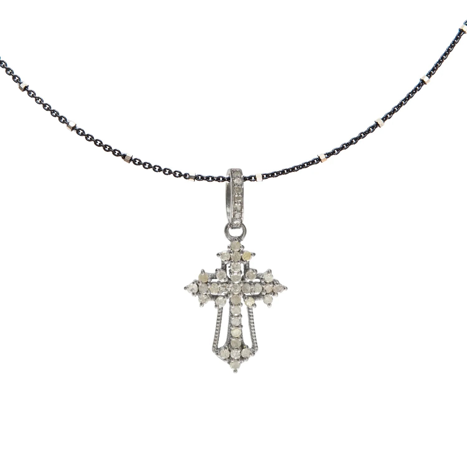 Makhala Cross Ornate Charm