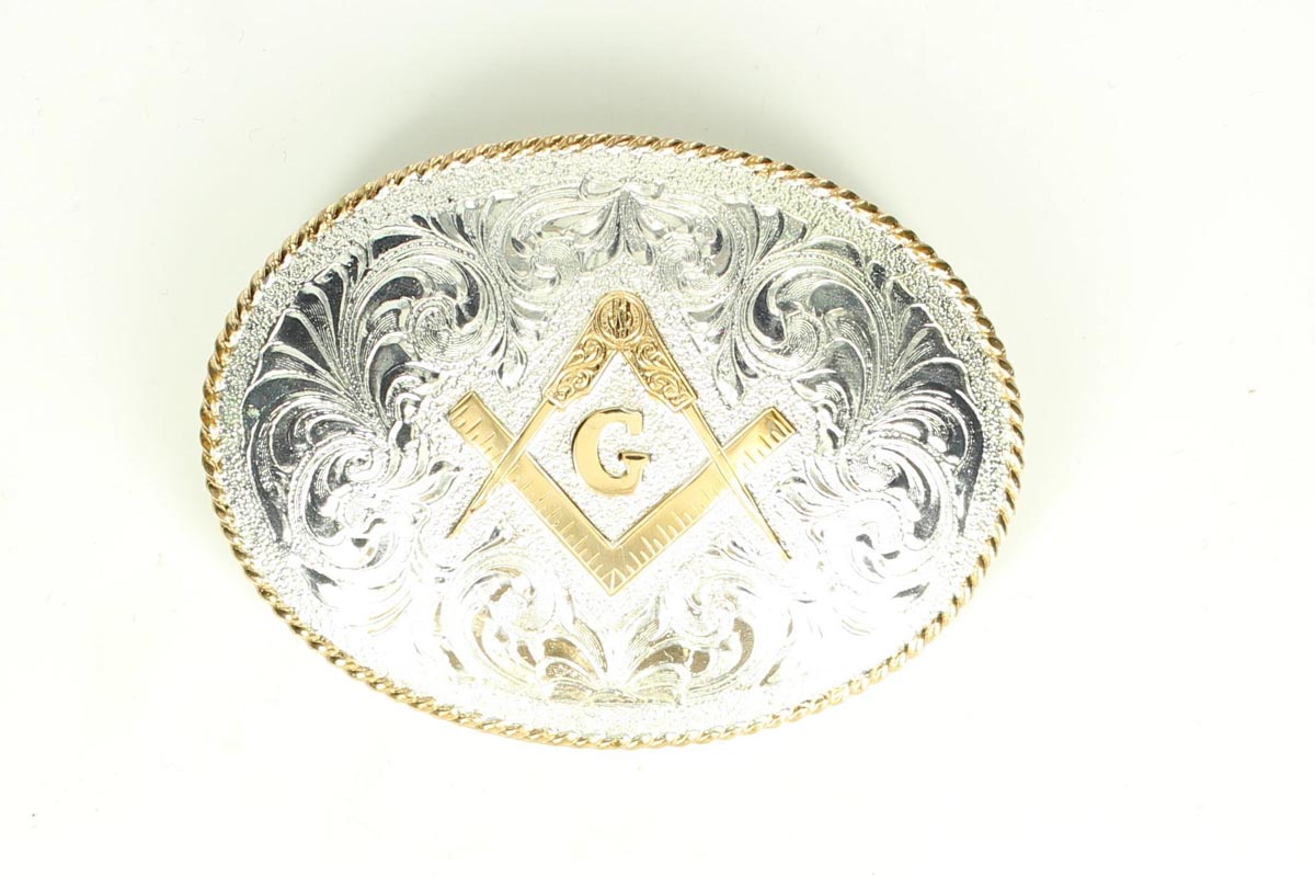 Crumrine Masonic Buckle