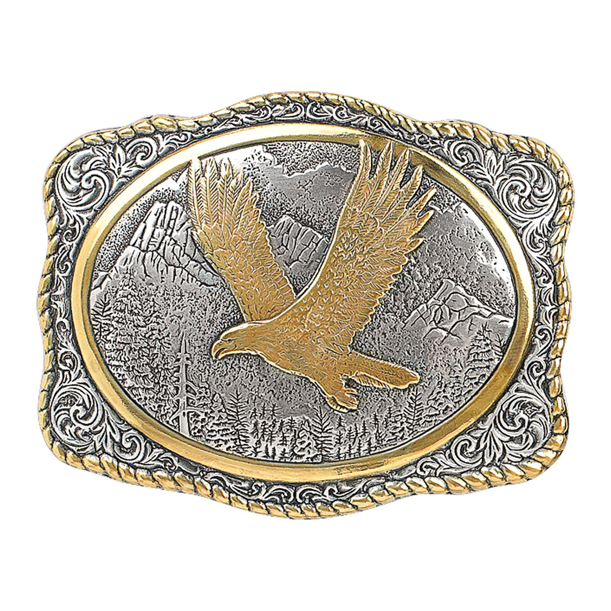 Crumrine Vintage Flying Eagle Buckle