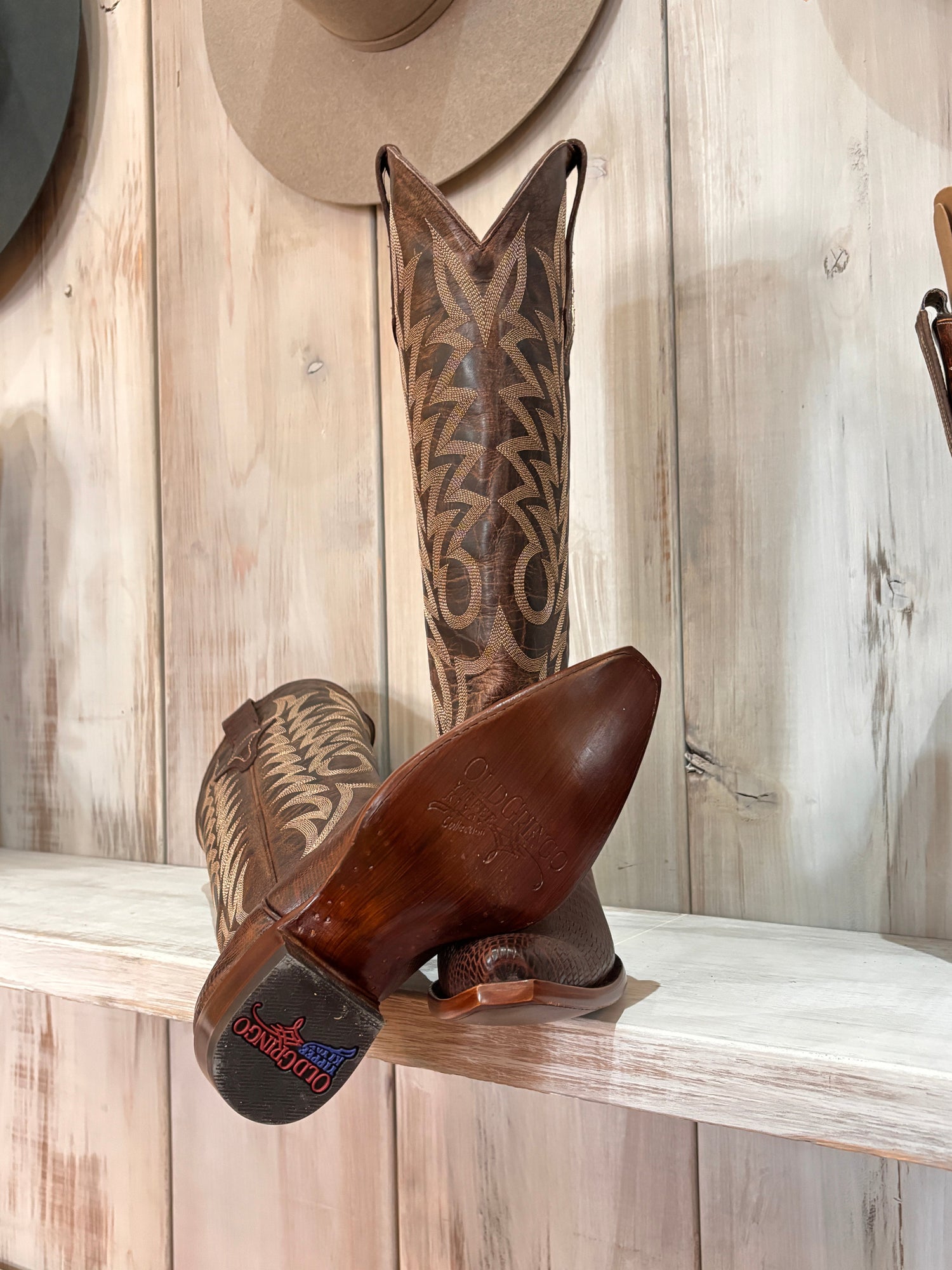 Old Gringo Womens Ellison Caiman Boot