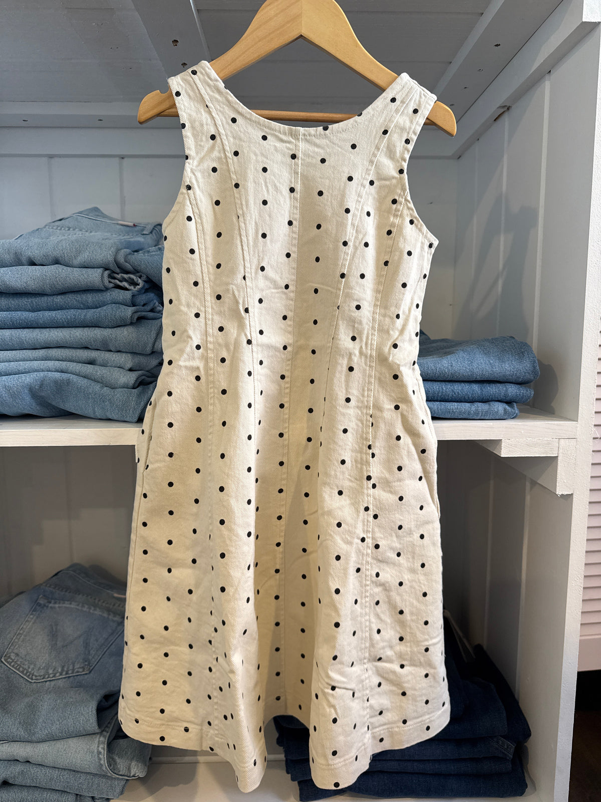 Patty Girls Polka Dot Tank Dress