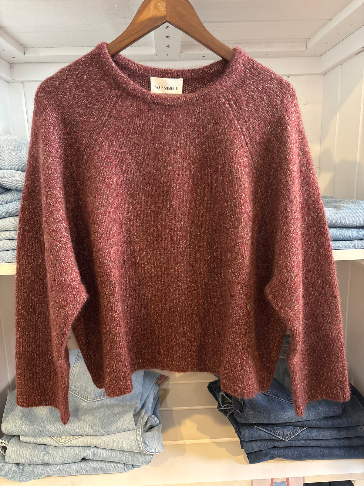 W Cashmere Sierra Oversized Sweater