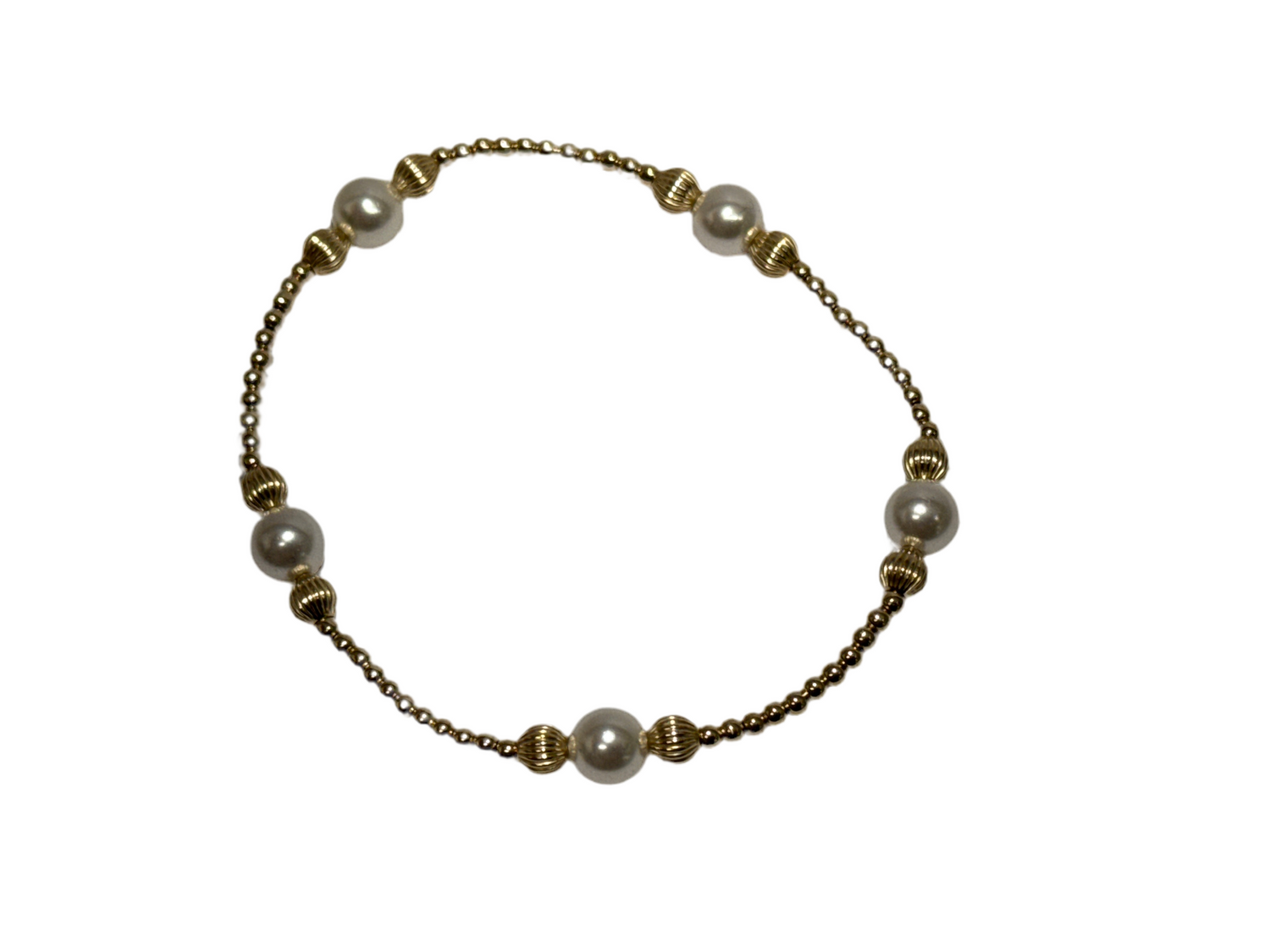 Enewton Gold Pearl Bead Bracelet