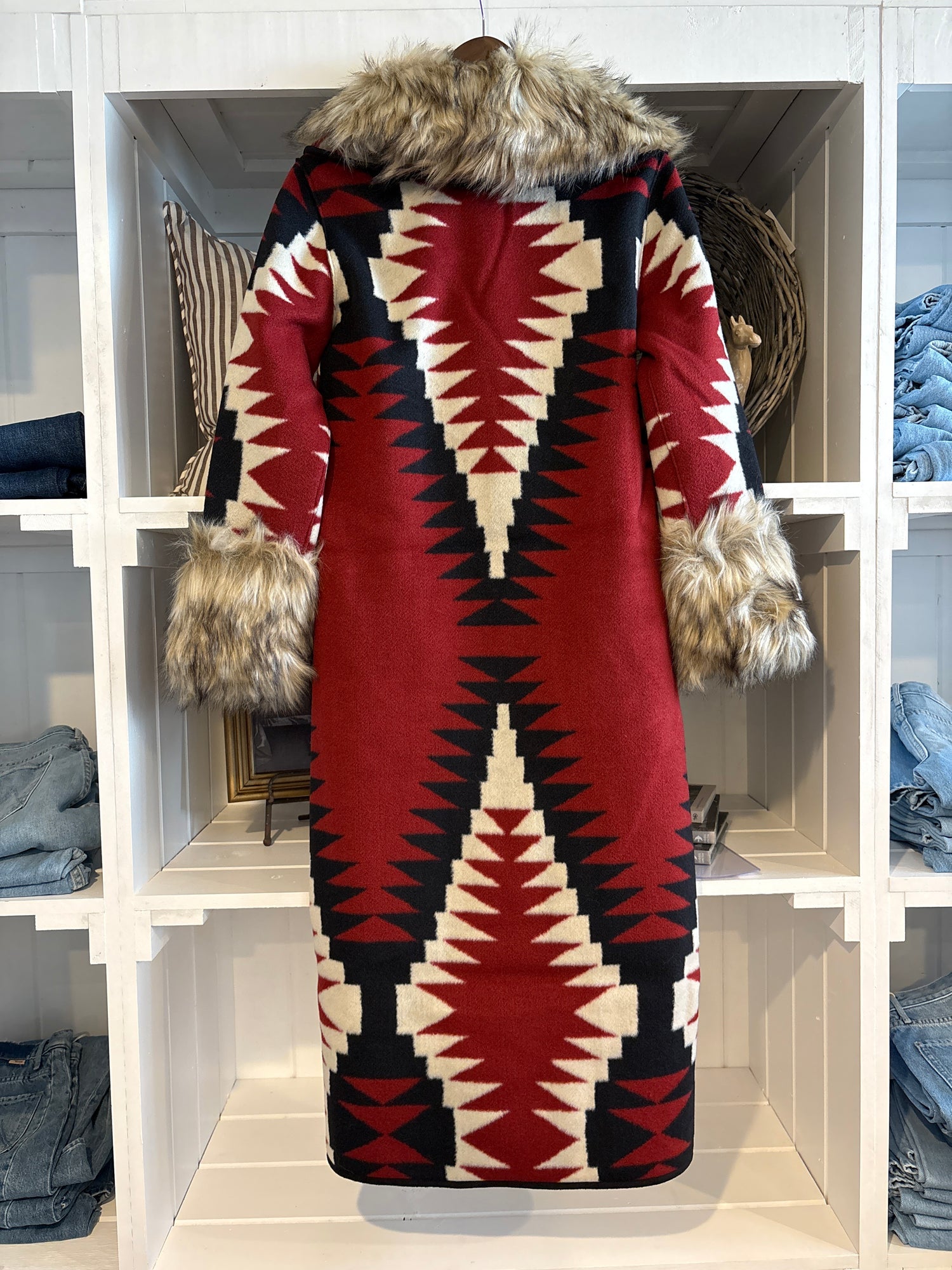 Tasha Polizzi Clay Coat Red
