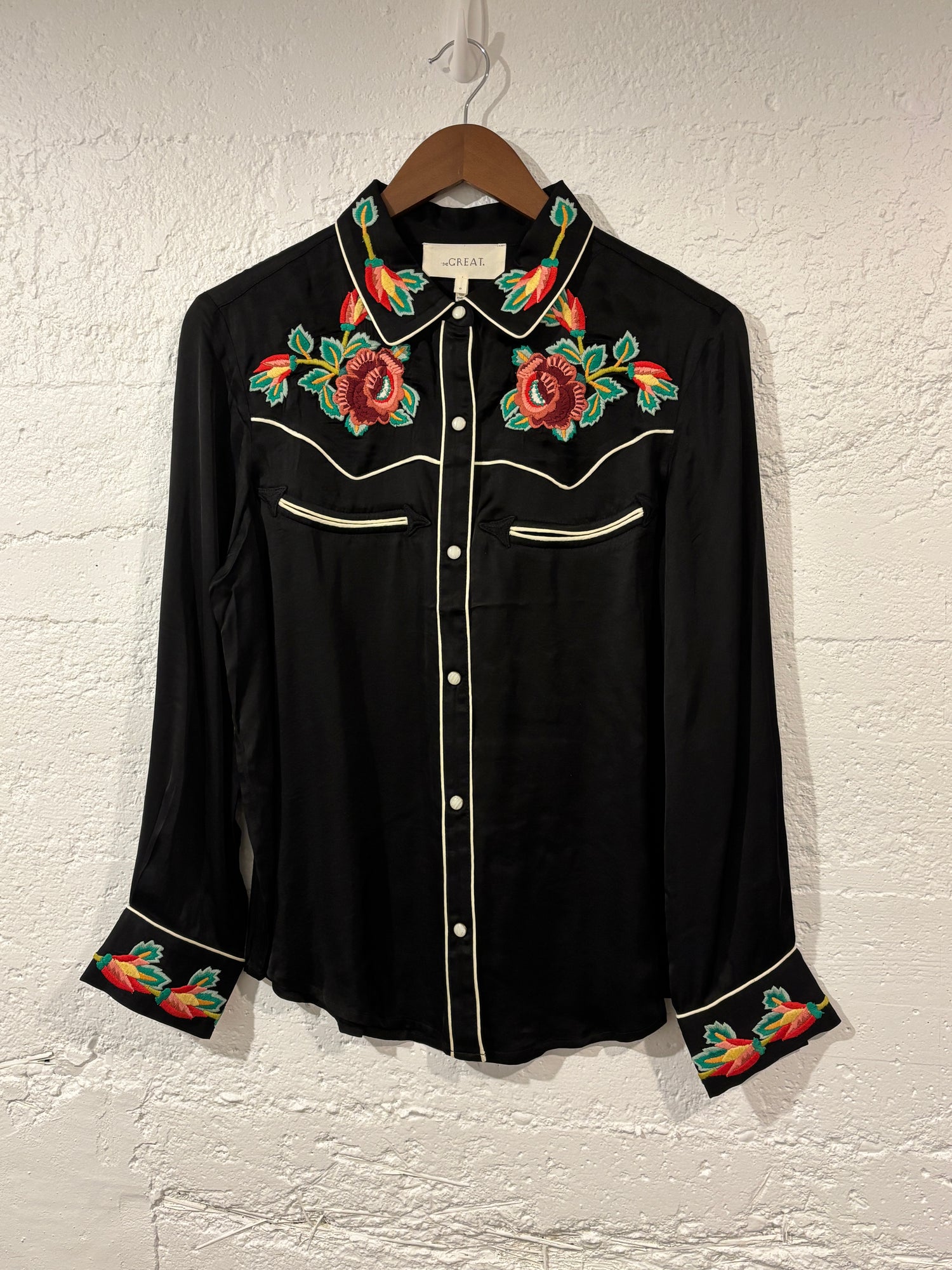 The Great Heirloom Rose Western Shirt