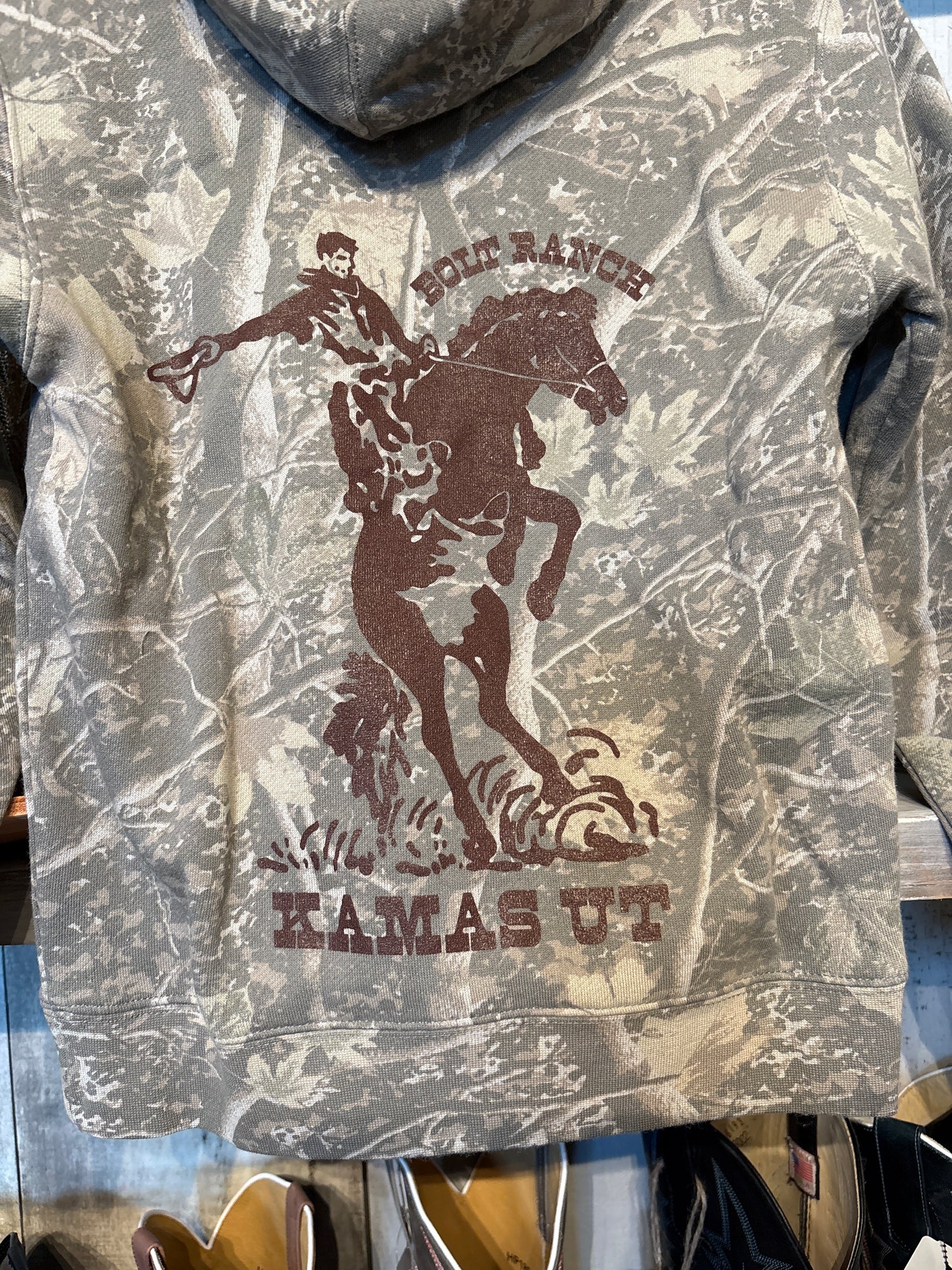 Bolt Ranch Rough Stock Youth Hoodie