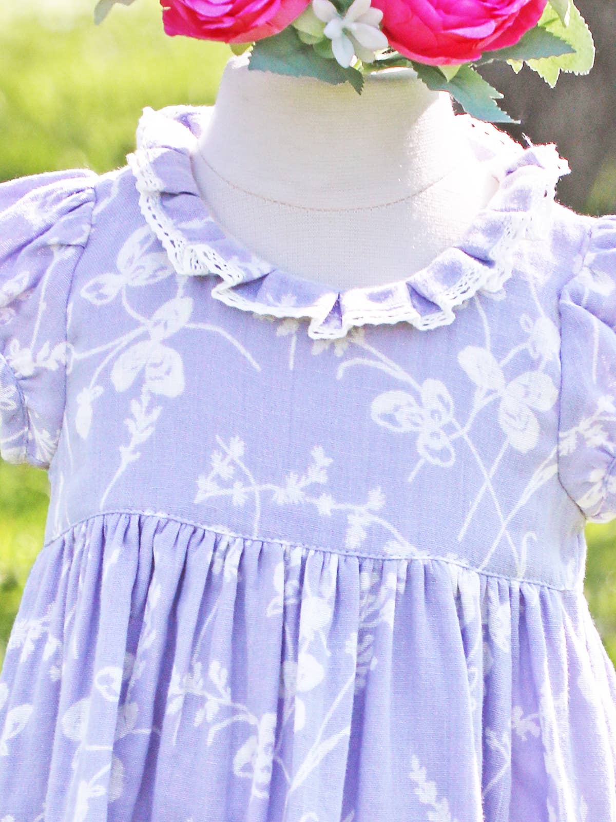 Spring Clover Baby Dress 