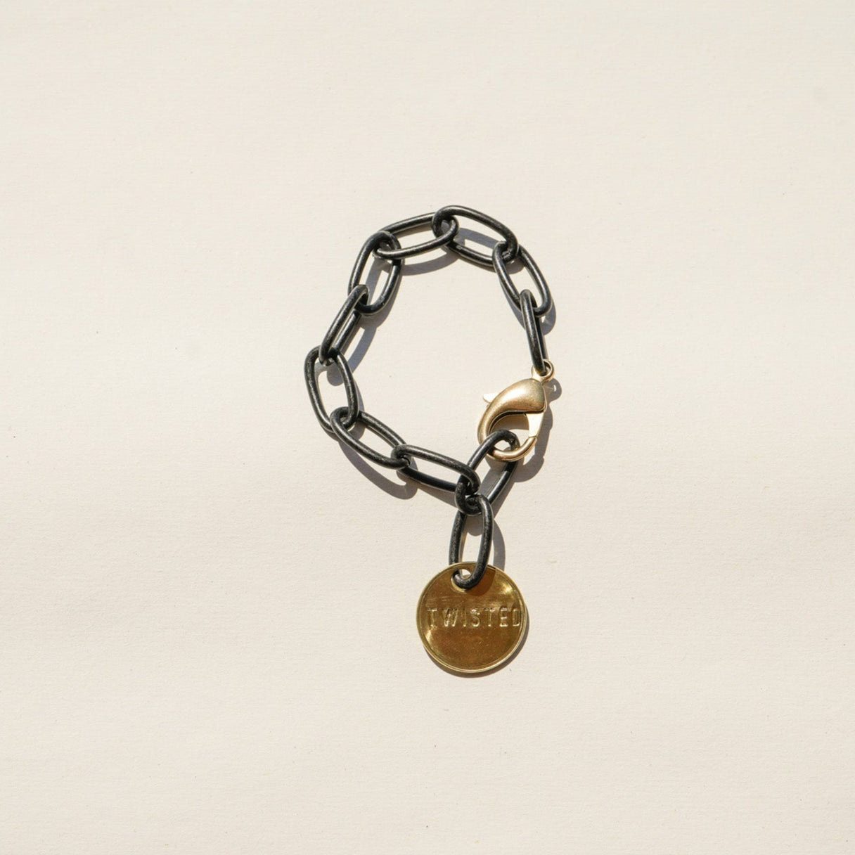 Twisted Silver Distress Bracelet