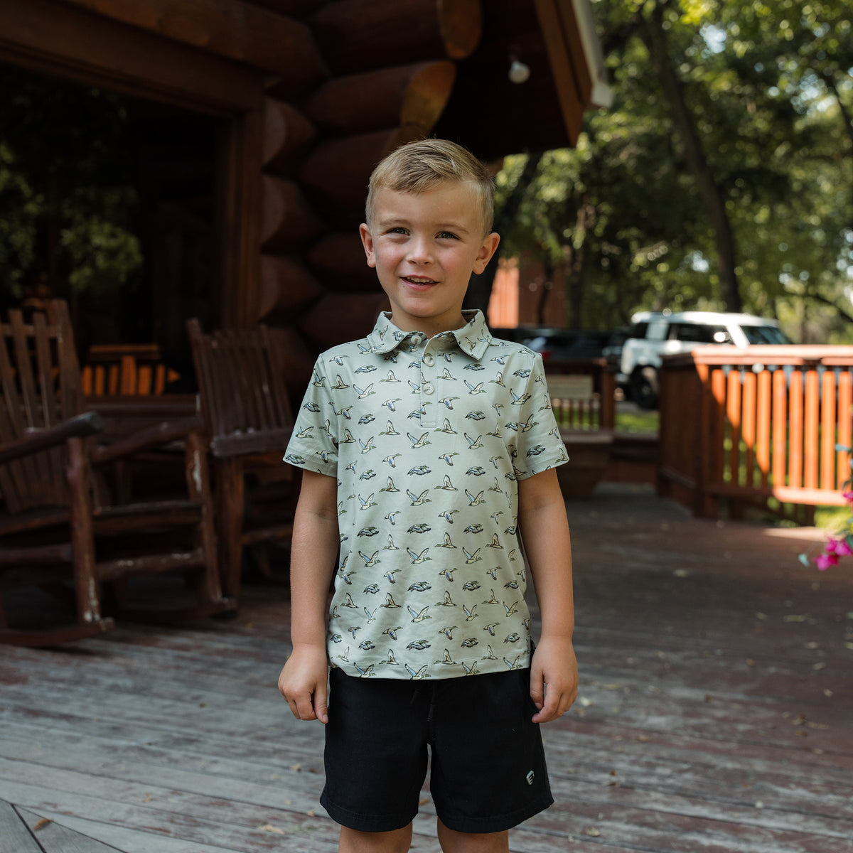 Burlebo Youth Performance Flying Duck Polo