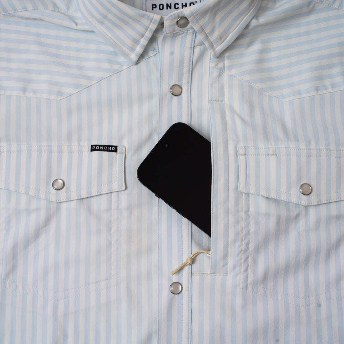 Poncho Mens The Get In Line Shirt