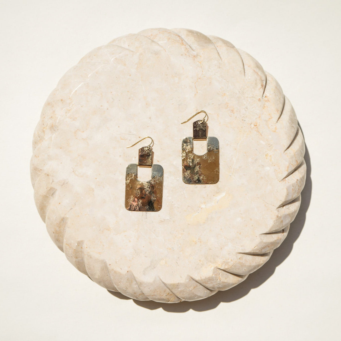 Twisted Silver Nile Earrings