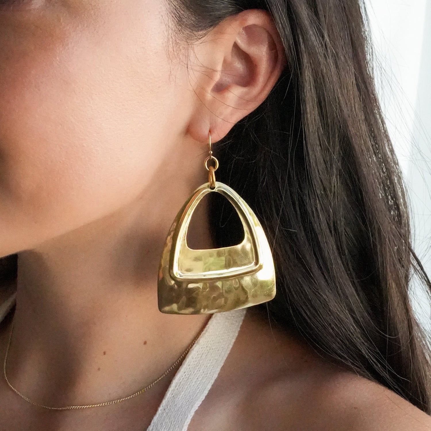 Twisted Silver Cleo Earrings