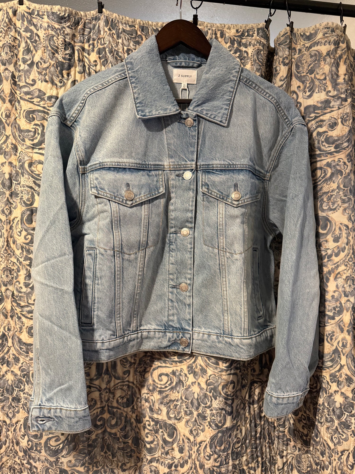 Dani Trucker Jacket in Cove buy at Boltranchstore.com western boutique