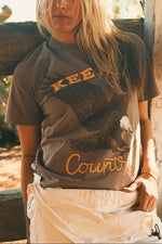 Darlin Keep It Country Short Sleeve buy at boltranchstore.com womens t-shirt Darlin swimwear Free shipping brown eagle popular tee