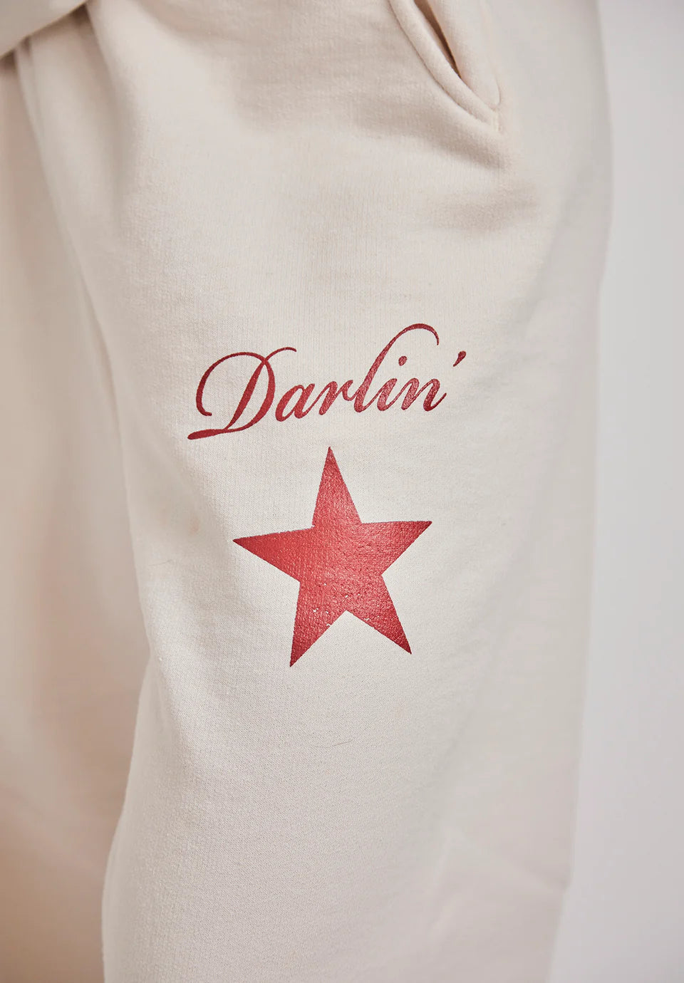 Darlin' Sweatpants in Creme