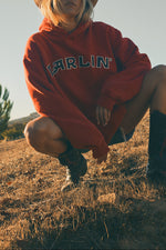 Darlin Varsity Oversized Hoodie buy at boltranchstore.com western boutique