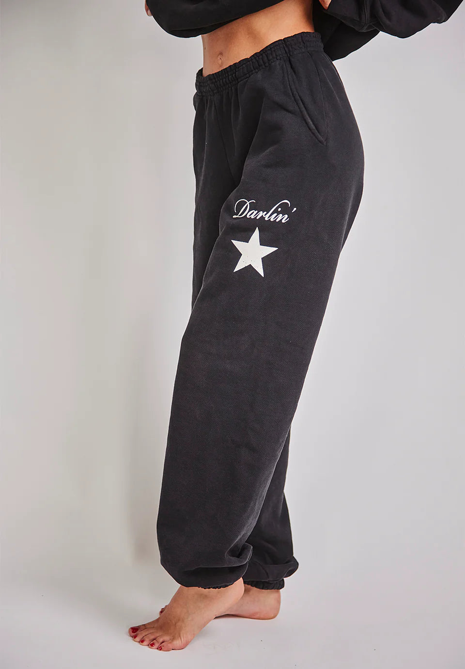 Darlin Heavy Sweatpants - Black