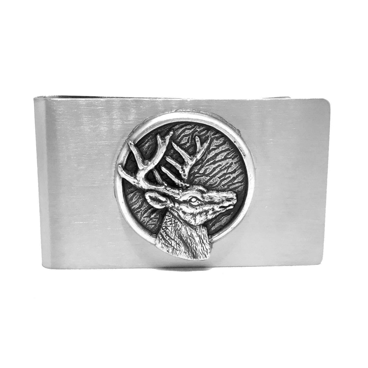 Deer Head Money Clip buy at boltranchstore.com free shipping stainless steel hunter gift outdoor western gift for him