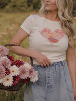 Dolly Parton Pond Cropped T Shirt order at boltranchstore.com