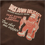 Seager Duck Down Delicacy Hoodie Brown left chest Seager branding and heavy gauge drawcord western fashion Kamas