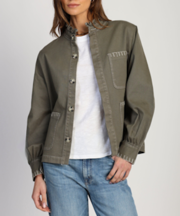 Dylan Womens Wilder Blanket Stitch Jacket