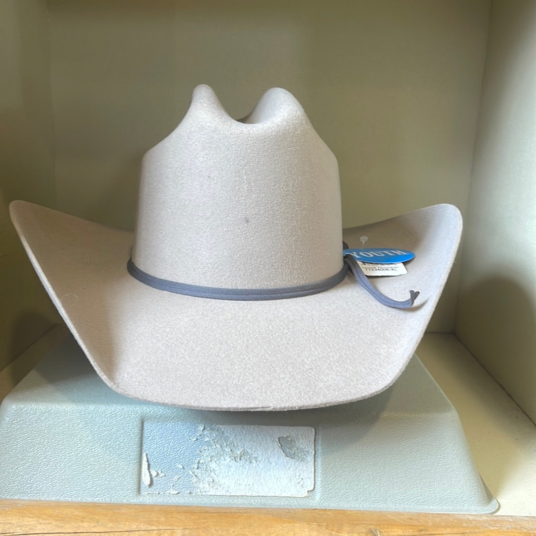 Twister Junior Felt Cowboy Hat in Gray