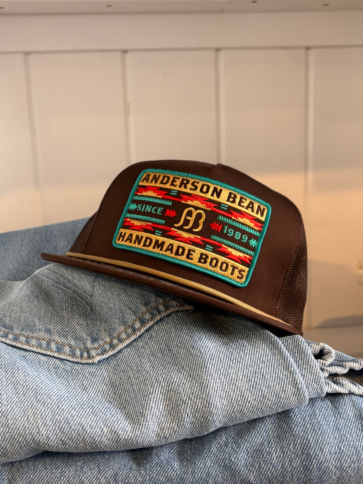 Red Dirt Anderson Bean Brown Tan Rope