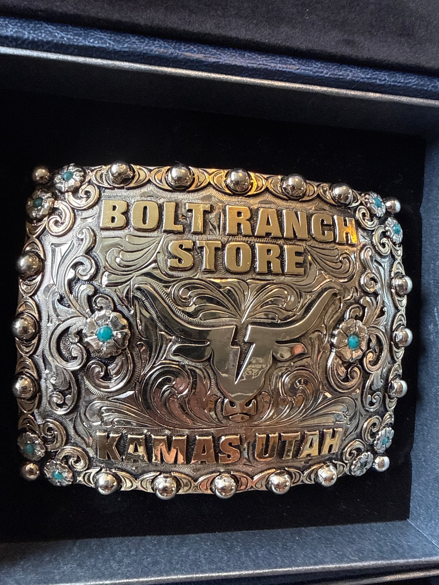 Bolt Ranch Branded Buckle