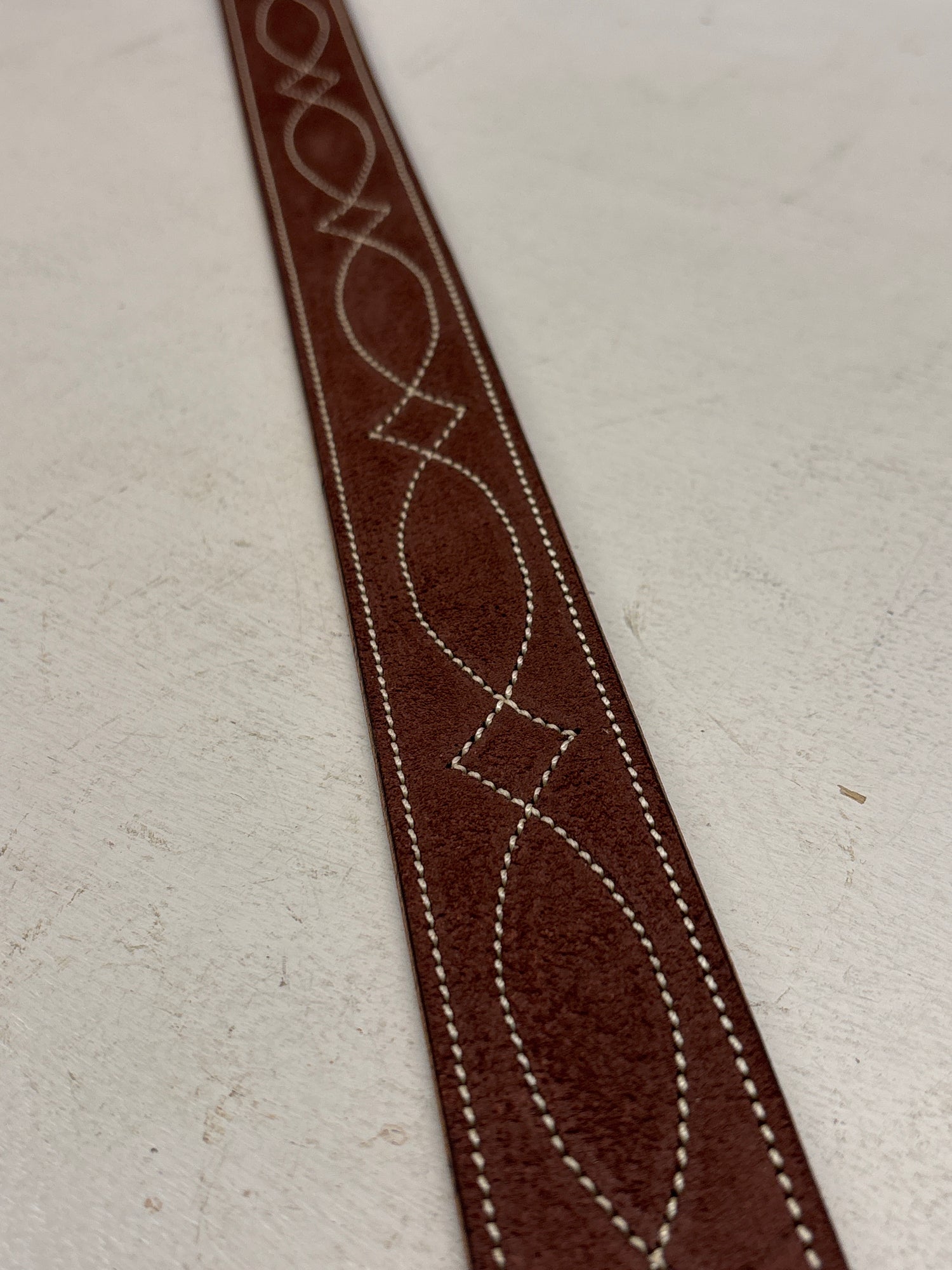 Walnut Roughout Gunslinger Belt