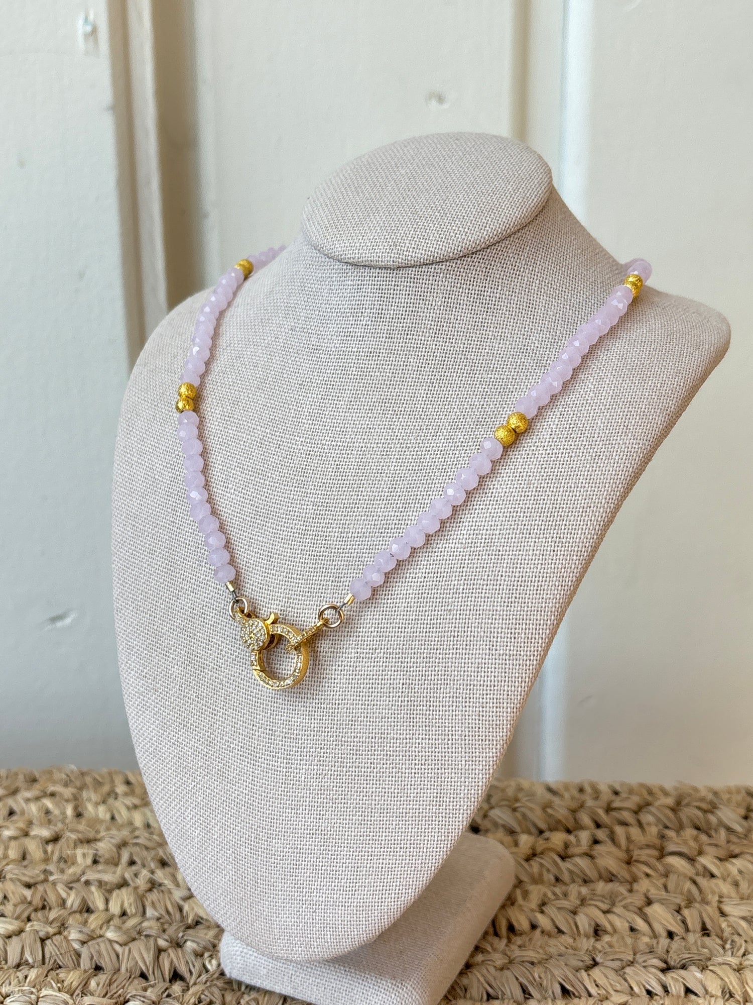 Makhala Pink Kunzite Matte Sparkle
