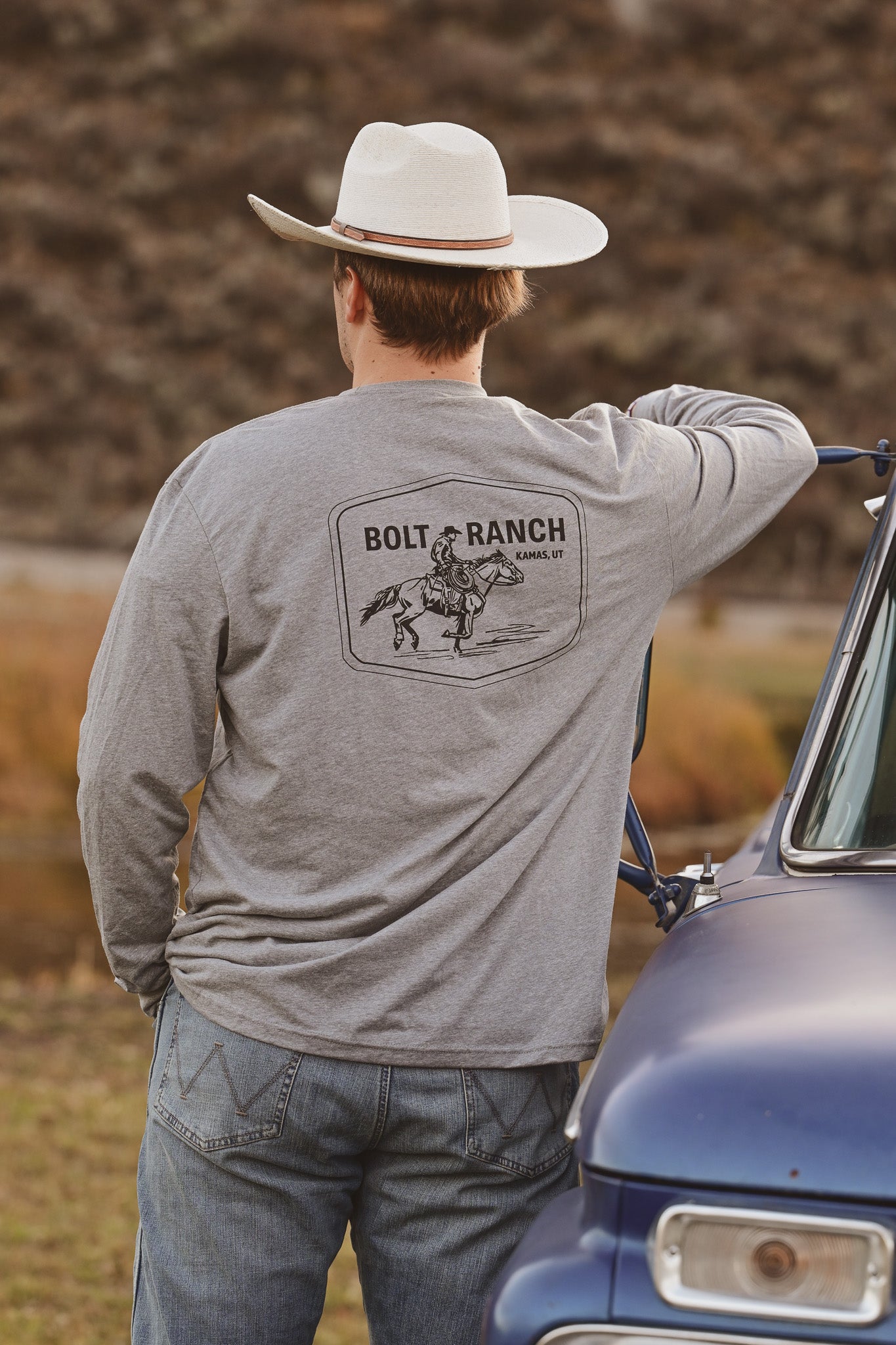 Bolt Ranch Buckle LS Tee