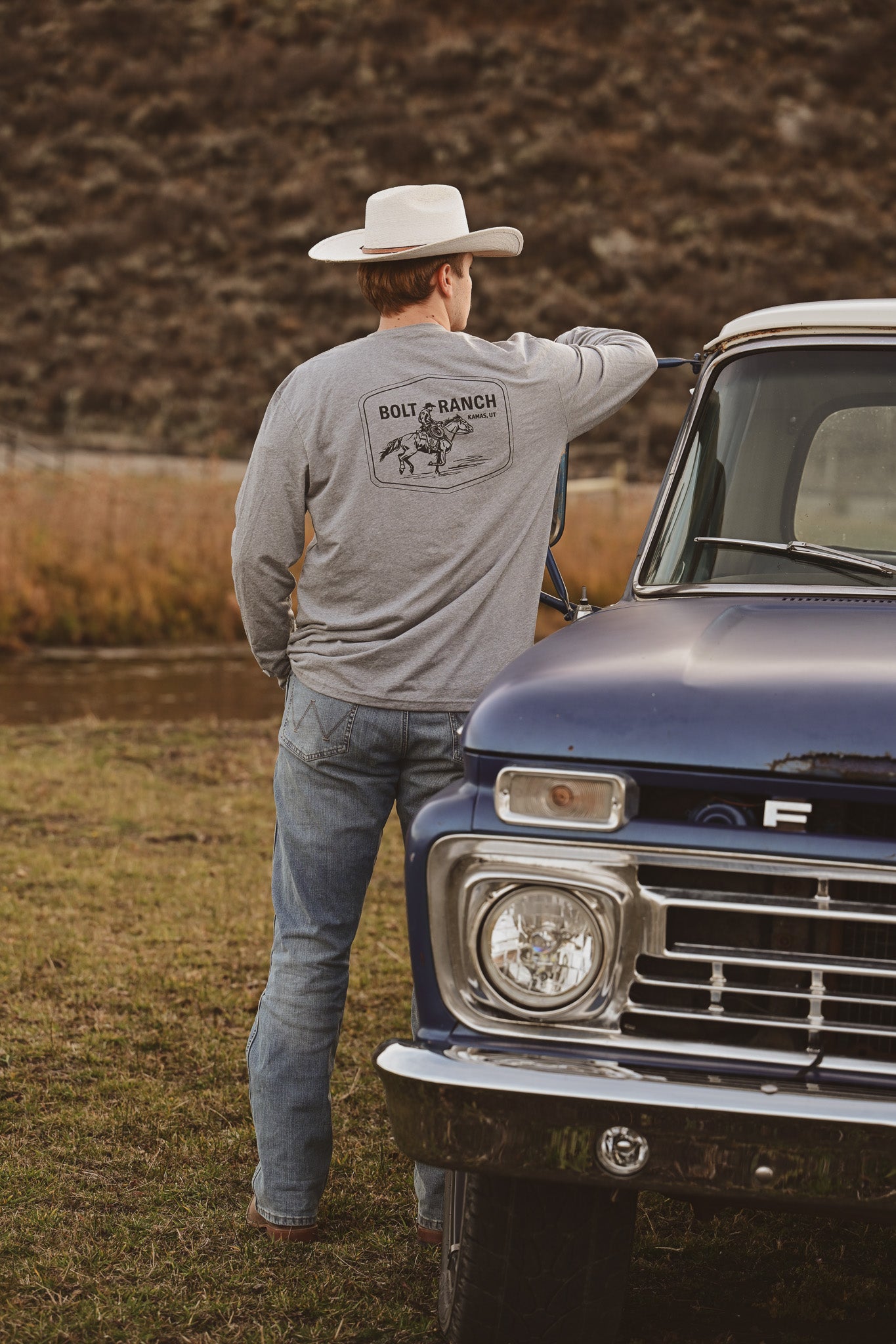 Bolt Ranch Buckle LS Tee