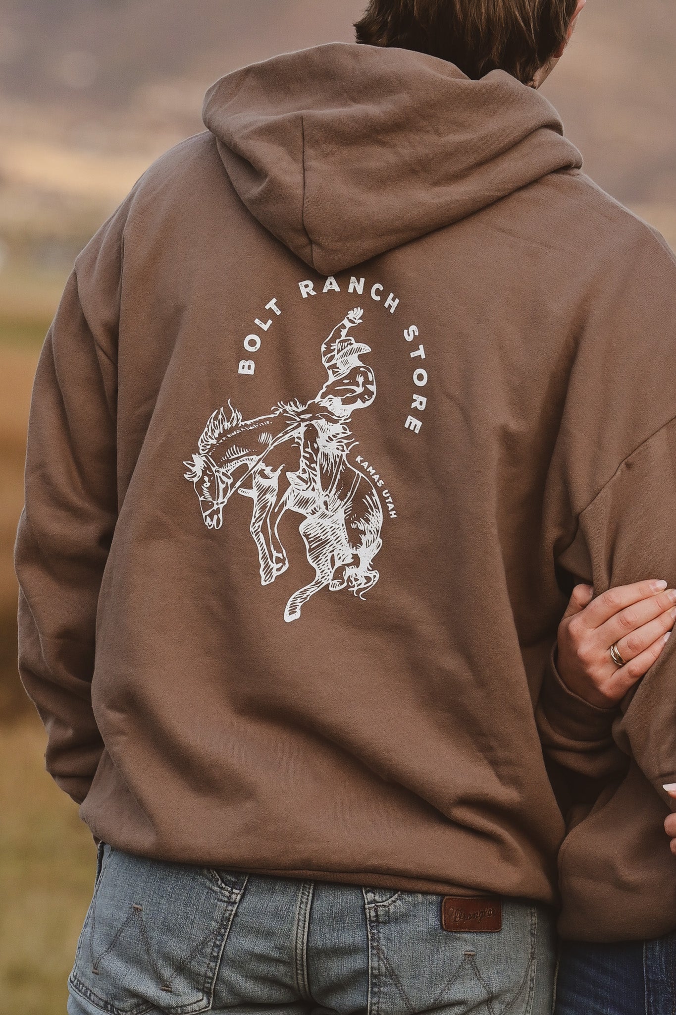 Bolt Ranch Cowboy Country Hoodie