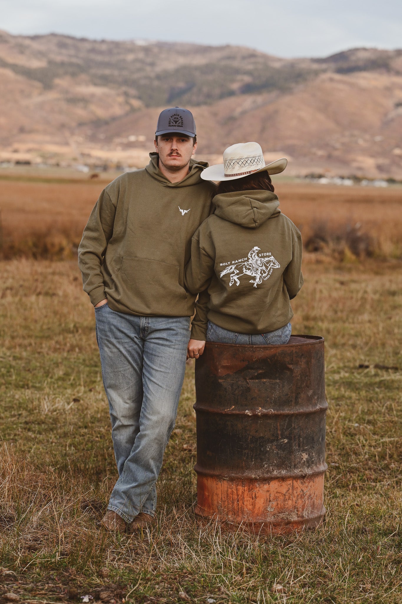 Bolt Ranch In The Saddle Hoodie