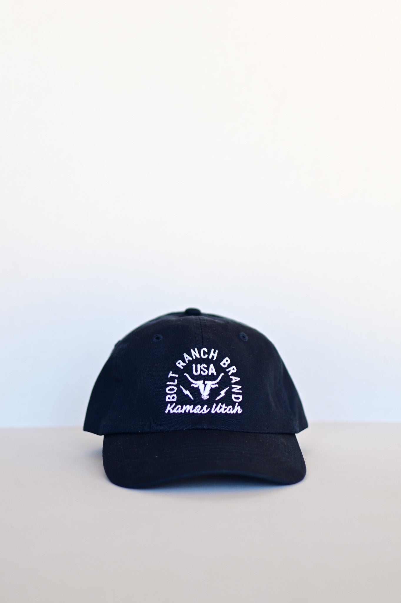 Bolt Ranch Youth Showdown Dad Hat navy boys girls youth kids toddler blue Bolt Ranch Hat boltranchstore.com 