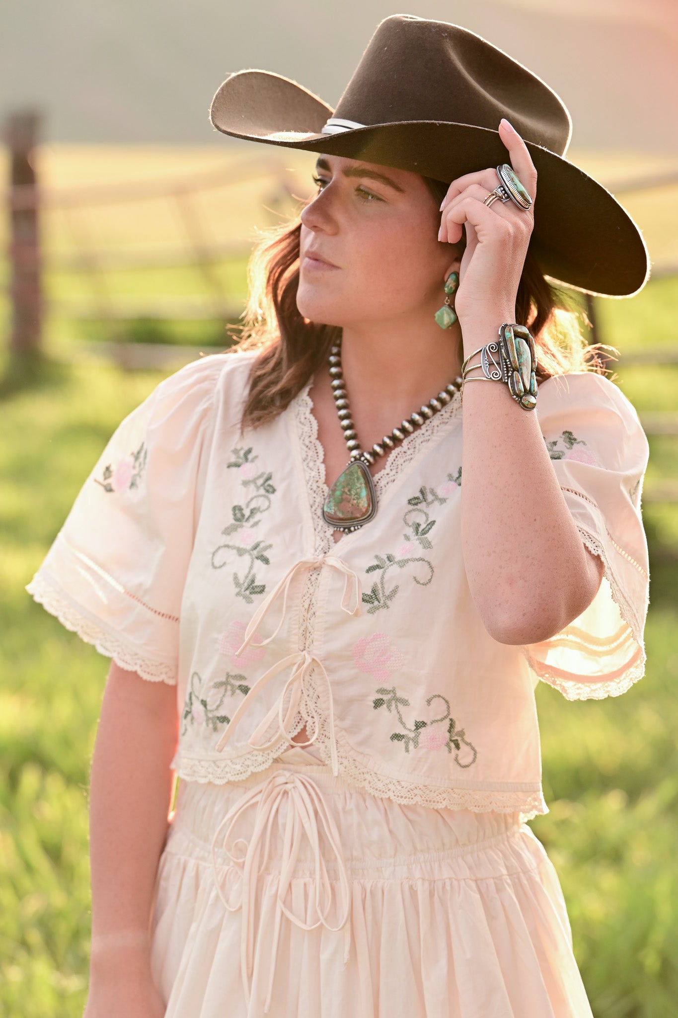 Sivan Cream Blouse