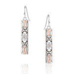 Golden Horizon Bar Earrings Montana Silversmiths ER6306 womens dangle earrings free shipping at Boltranchstore.com