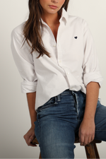 Dylan Womens Oxford Shirt White popular viral free shipping Boltranchstore.com True Grit women