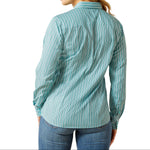 Ariat Womens Kirby Pro Team Shirt a perfect shirt for the rodeo or ranch with your pair of Ariat womens pants and ariat cowgirl boots.