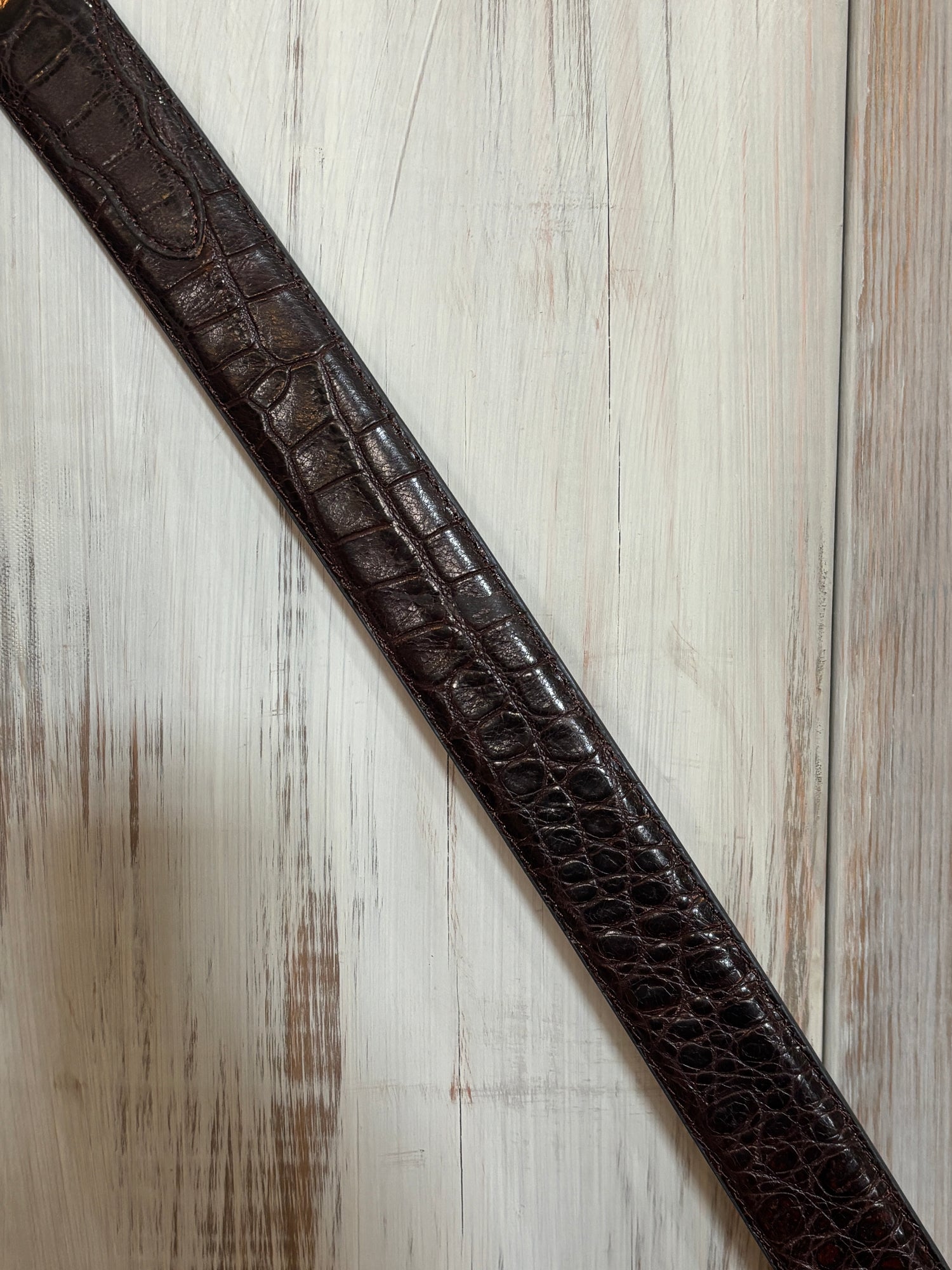 Stetson Caiman Cognac Belt