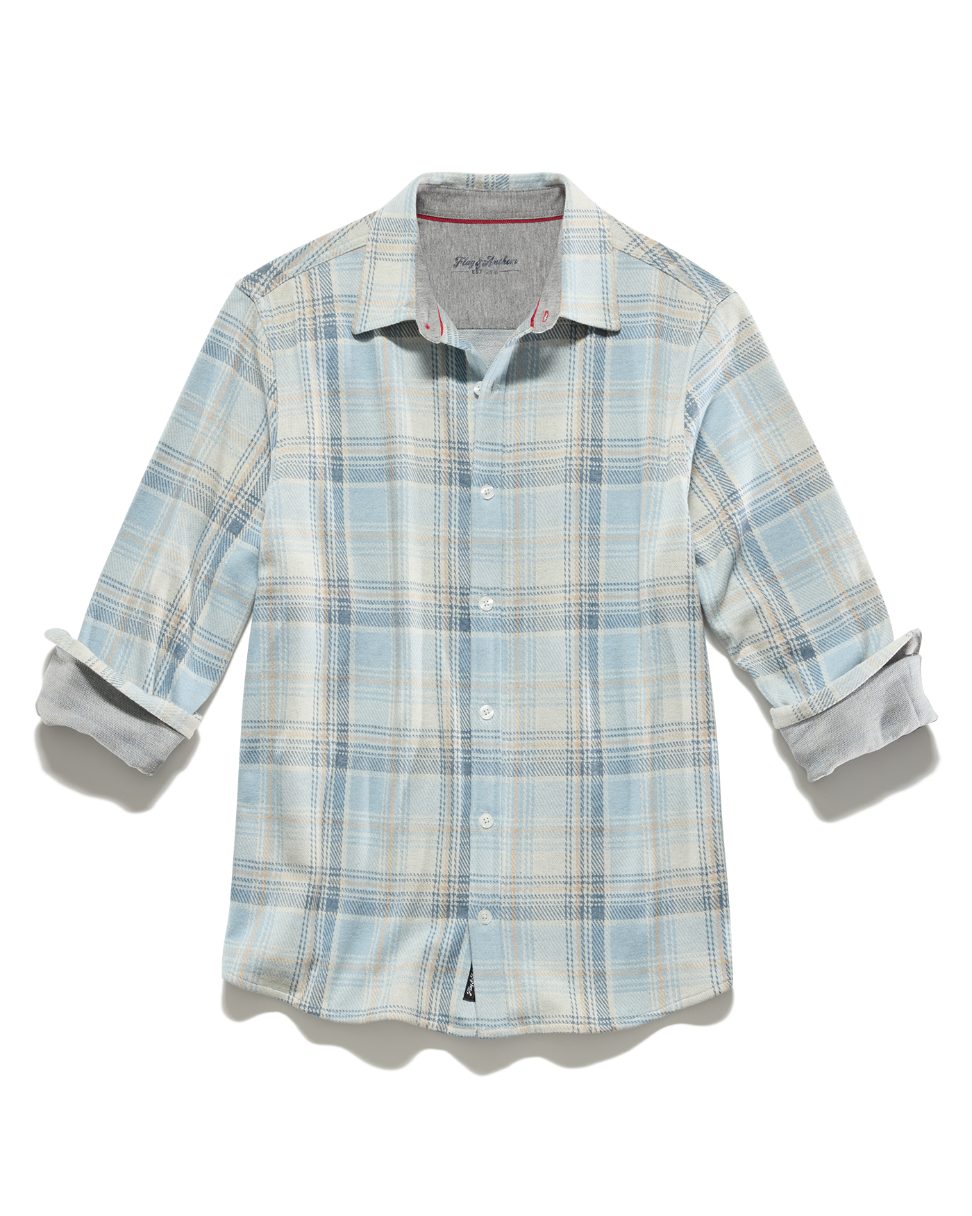 Morse Mens Hero Knit Flannel Shirt